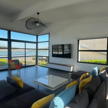 Maison Villa Montmarin Vue Mer Bretagne Nord Vers Roscoff Carantec Morlaix Plouescat Locquenole Avec Son Spa Et Sa Vue Mer Dış mekan fotoğraf
