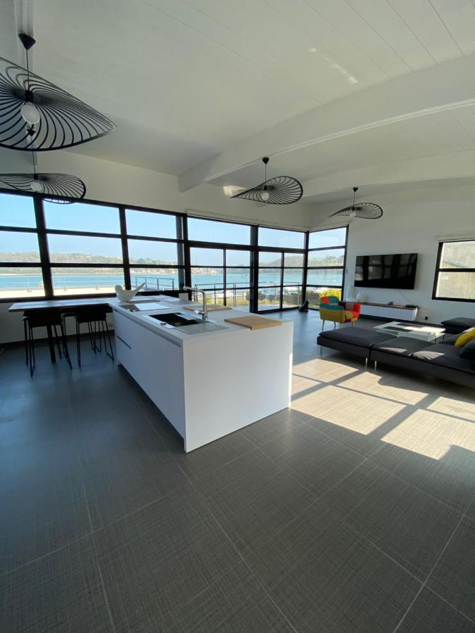 Maison Villa Montmarin Vue Mer Bretagne Nord Vers Roscoff Carantec Morlaix Plouescat Locquenole Avec Son Spa Et Sa Vue Mer Dış mekan fotoğraf