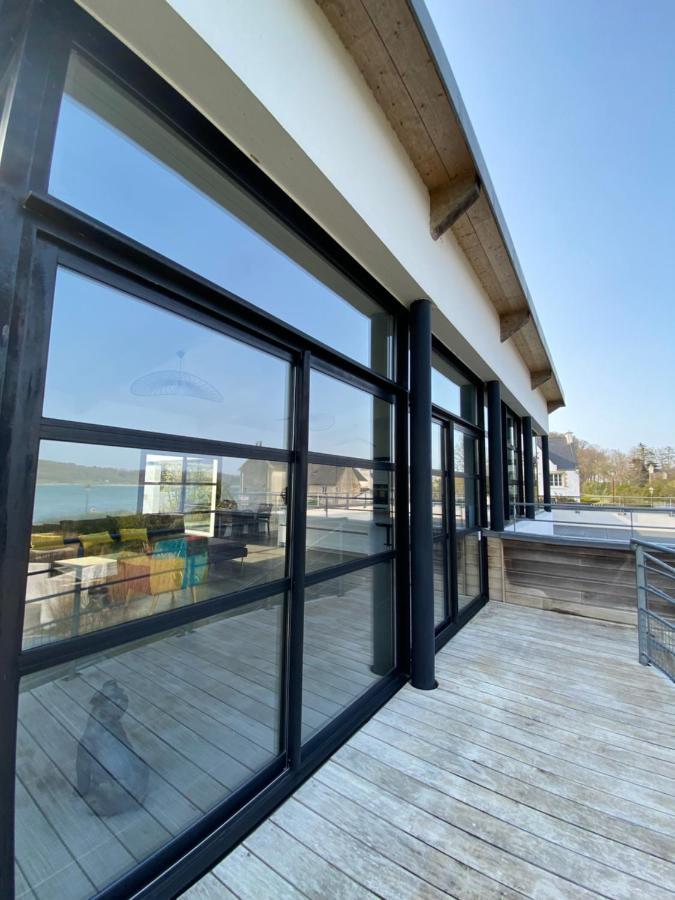 Maison Villa Montmarin Vue Mer Bretagne Nord Vers Roscoff Carantec Morlaix Plouescat Locquenole Avec Son Spa Et Sa Vue Mer Dış mekan fotoğraf